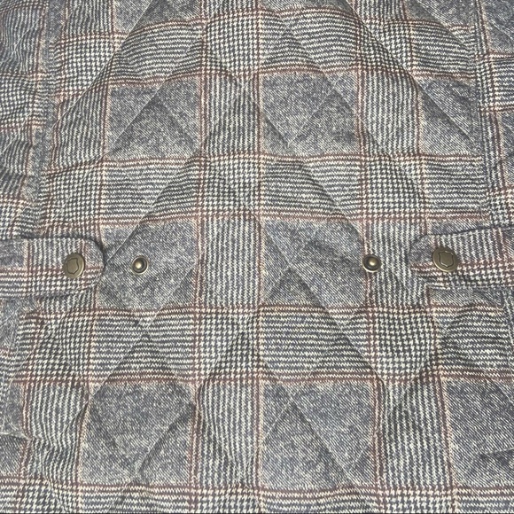 Eddie Bauer Plaid Quilted Vest Size TL - Picture 6 of 15